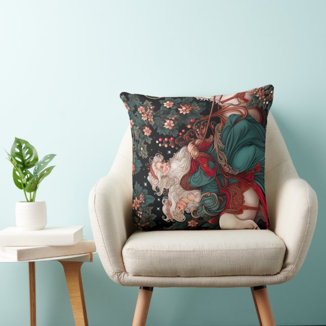 Coussin Jeter Pilow Victorian Yule Design (Chaise)