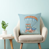 Coussin Jetez le tigre de parachute d'oreiller (Chaise)