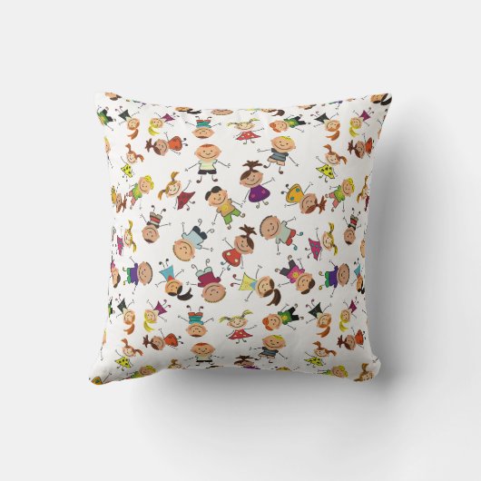 Coussin Jetez L'Oreiller À La Main (Verso)