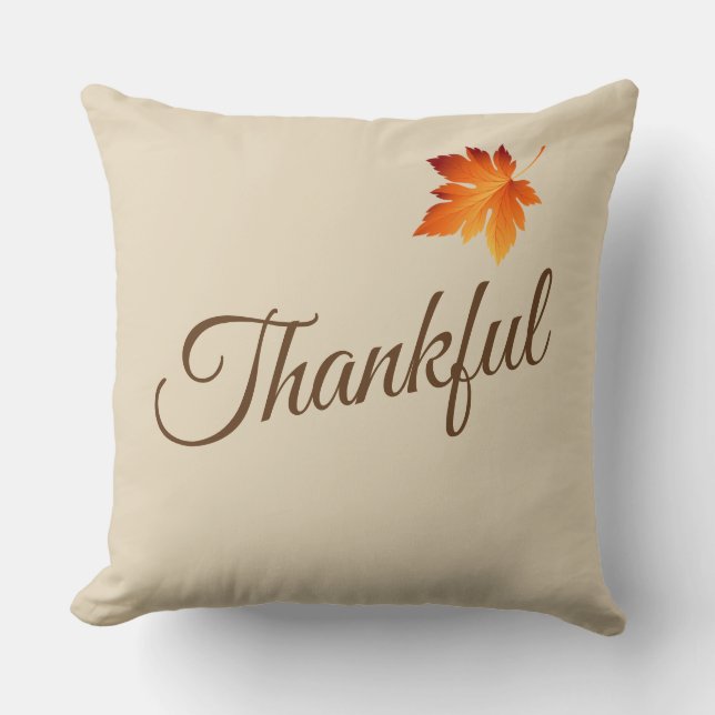 Coussin Jetez L'Oreiller À Thankful Thaillow (Recto)