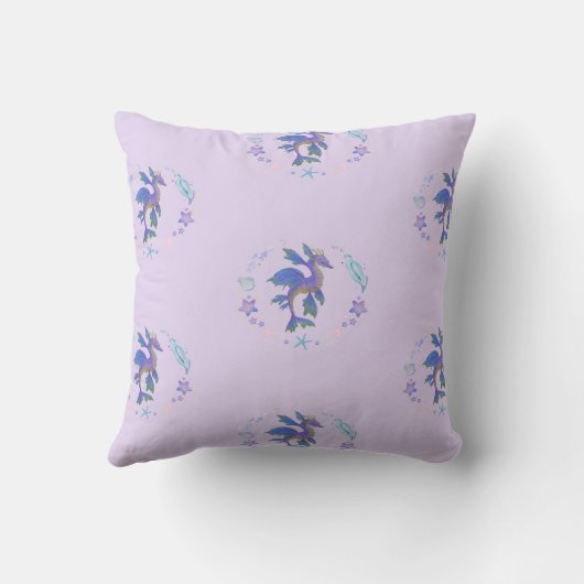 Coussin Jetez l'oreiller, lancez l'oreiller 16" x 16" (Verso)