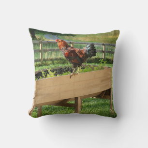 Coussin Jetez l'oreiller, lancez l'oreiller 16" x 16"