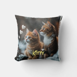 Coussin Jetez l'oreiller, lancez l'oreiller 16" x 16"