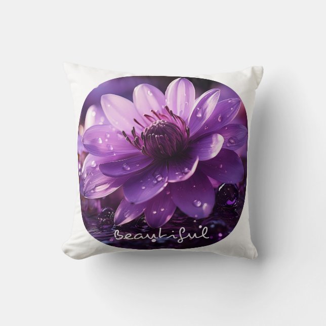 Coussin Jetez l'oreiller, lancez l'oreiller 16" x 16" (Recto)