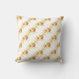 Coussin Jetez l'oreiller/les anges de Noël