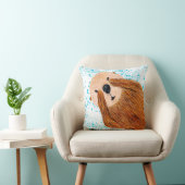Coussin Jetez un oeil à un bateau Otter de mer (Chaise)