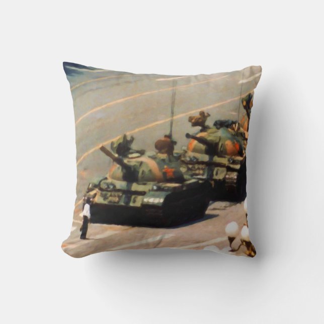 Coussin Jets de rebelle d'inconnu (Recto)