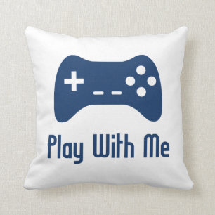 Coussin Jeu avec moi jeu vidéo