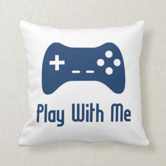 Coussin Jeu avec moi jeu vidéo