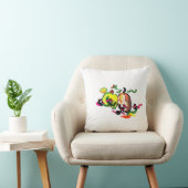 Coussin Jeu d'automne à cinq mouches (Chaise)