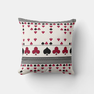 Coussin Jeu de carte de poker