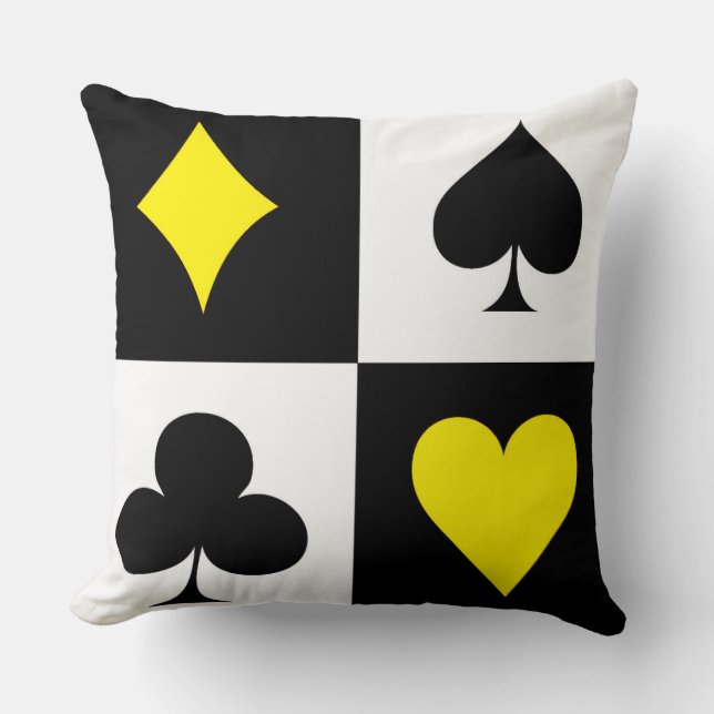Coussin Jeu de cartes (Recto)