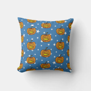 Coussin Jeu de Citrouille d'Halloween personnalisé