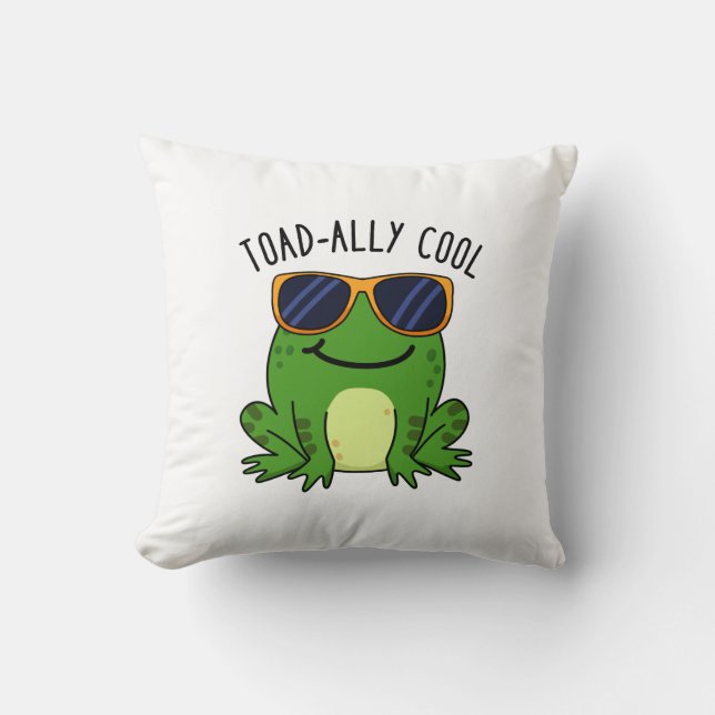Coussin Jeu de crapaud Cool (Recto)
