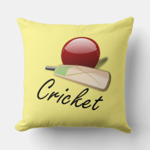 Coussin Jeu de cricket, design populaire, Jeu d'oreiller