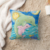 Coussin Jeu de dauphins (Couverture)