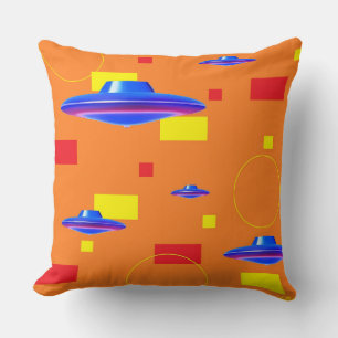Coussin Jeu de patrouille OVNI du 21e siècle moderne