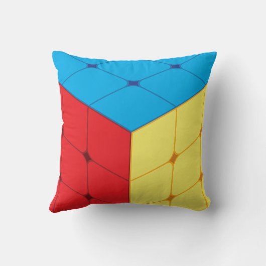 Coussin Jeu de puzzle de cube (Verso)