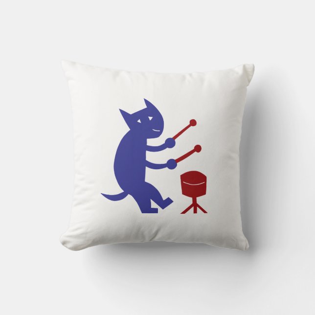 Coussin Jeu des tambours (Recto)