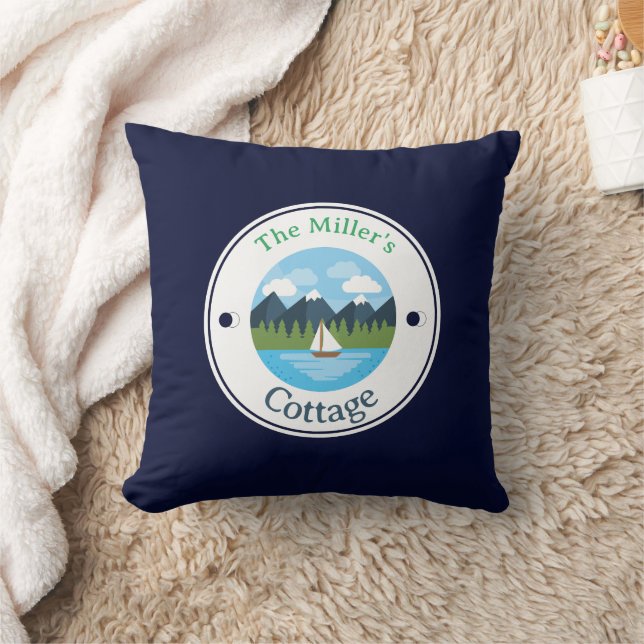 Coussin Jeu d'oreiller - Cottage - Personnalisé - Ajouter  (Couverture)