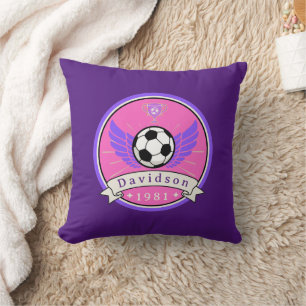 Coussin Jeu d'oreiller - Football - Personnalisé - Ajouter