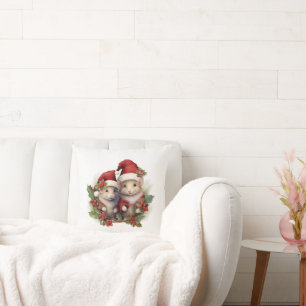 Coussin Jeu d'oreiller sur le thème de Noël