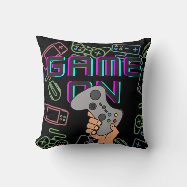Coussin Jeu sur les joueurs (Recto)