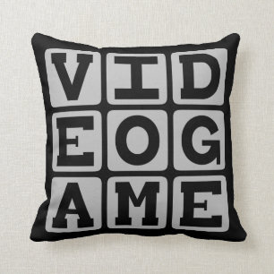 Coussin Jeu vidéo, activité récréative