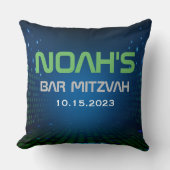 Coussin JEU VIDÉO Bar Mitzvah Jeu numérique (Recto)