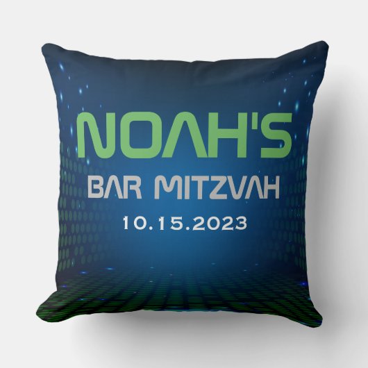 Coussin JEU VIDÉO Bar Mitzvah Jeu numérique (Recto)