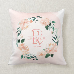 Coussin Jeune fille à naître, garde-bébé personnalisée, mo