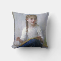 Jeune fille cousant, Bouguereau