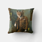 Coussin Jeune Maître Fox Thailler (Verso)