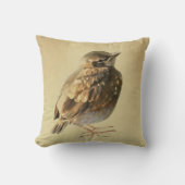 Coussin Jeune merle noir (Recto)
