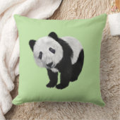 Coussin Jeune panda vert (Couverture)