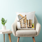 Coussin Jeunes mariés personnalisés Monsieur et Madame (Chaise)