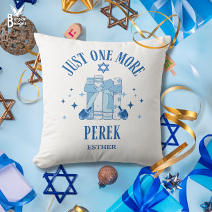 Coussin Jewish Hanukkah JUST UN CHAPITRE DE PLUS