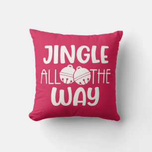 Coussin Jingle réversible tout le chemin avec cloches