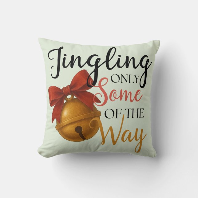 Coussin Jingling Only Some of the Way (Recto)