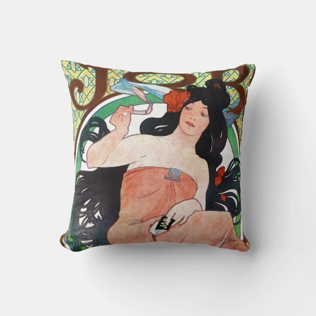 Coussin JOB, Mucha (Recto)