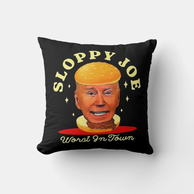Coussin Joe Biden anti-président (Recto)