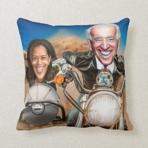 Coussin Joe Biden, Kamala Harris Ridin' à la Maison Blanch