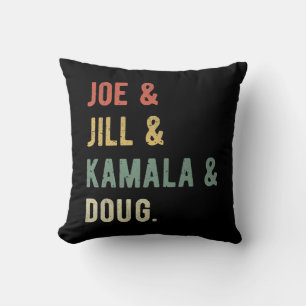 Coussin Joe & Jill & Kamala & Doug I