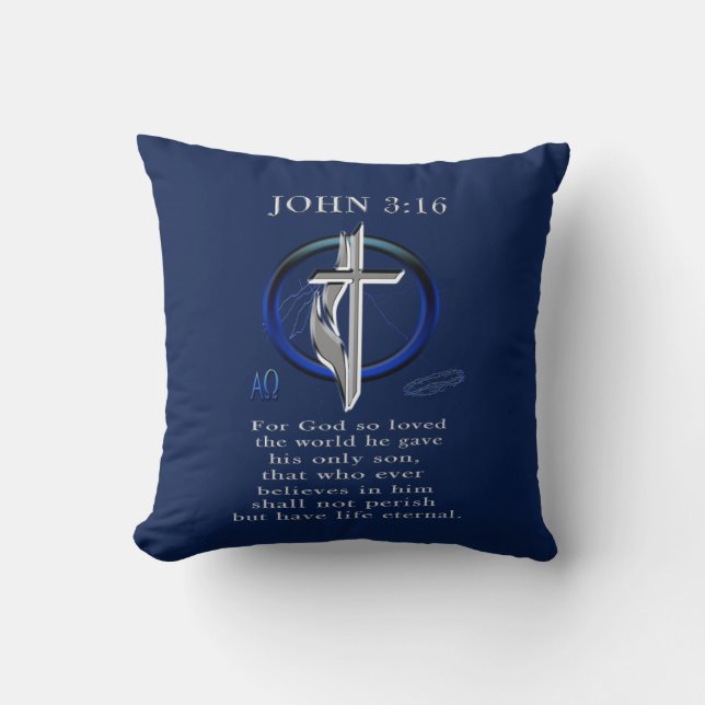Coussin John 3:16 (Recto)