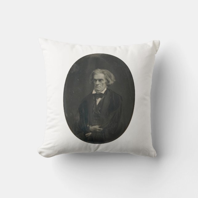 Coussin John C. Calhoun par Mathew Brady 1849 (Recto)