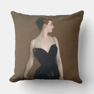 Coussin John Singer Sargent Madame X Classic Portrait