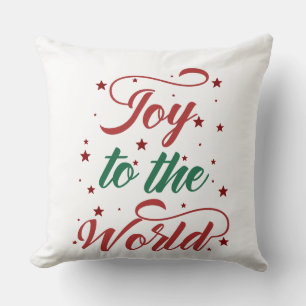 Coussin joie au monde