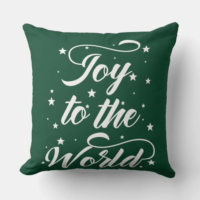 Coussin joie au monde Noël (Recto)
