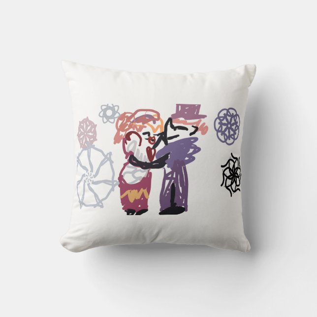 Coussin Joie de la Saint-Valentin (Recto)