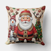 Coussin "Joie de Noël" (Recto)